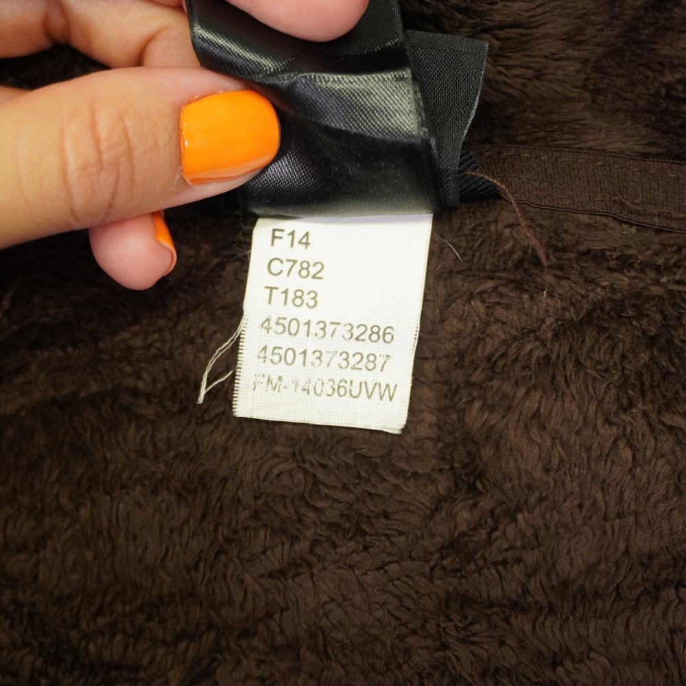 The North Face Osito 2 Fleece Jacket Womens XS Brown Full Zip Soft Fuzzy - Picture 11 of 13